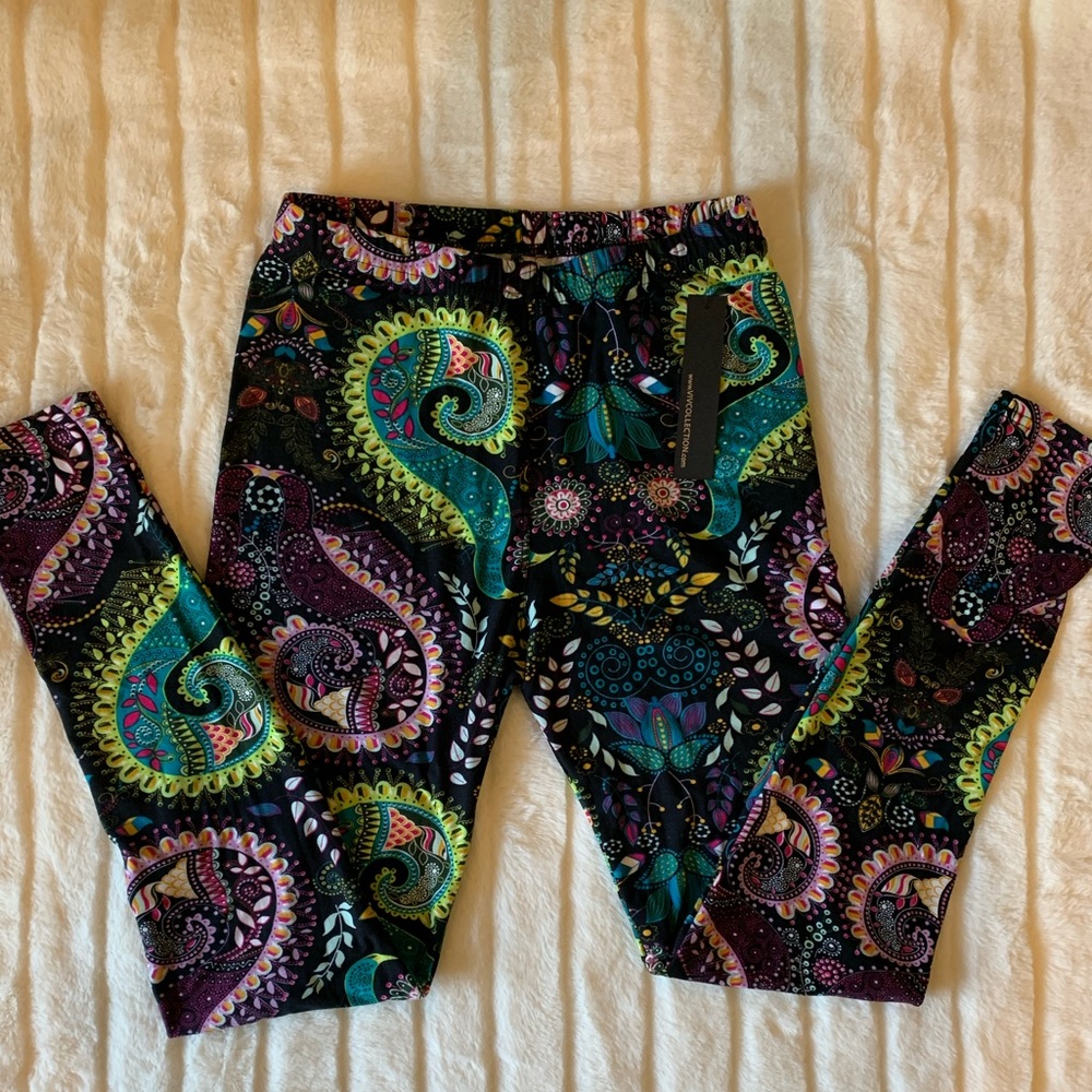 Paisley leggings